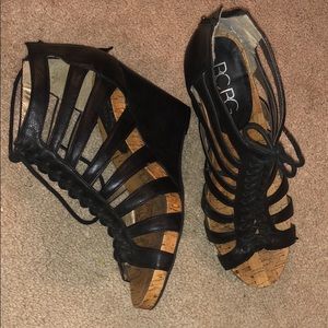 BCBG wedges size 10